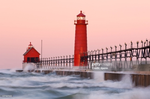 Light Houses Of Michigan